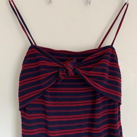 Lush / Urban Outfitters striped mini dress - size large - Picture 2 of 3